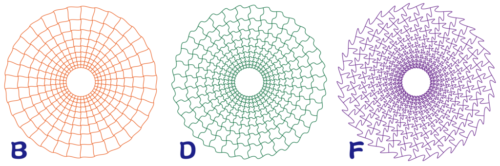 幾何学模様 ページ 3 One Stroke Geometric Pattern